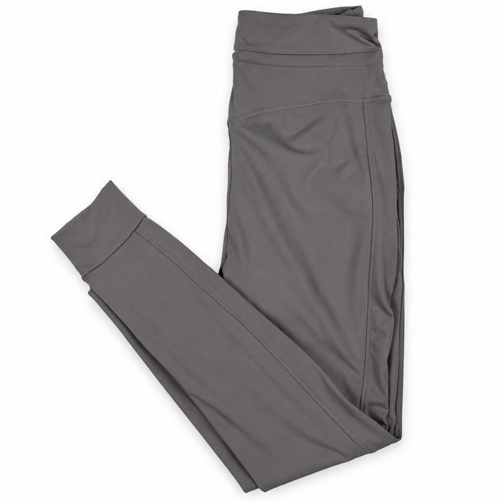 Halara Joggers Women Size S Gray Drawstring Pockets Cuffed Activewear Pants
